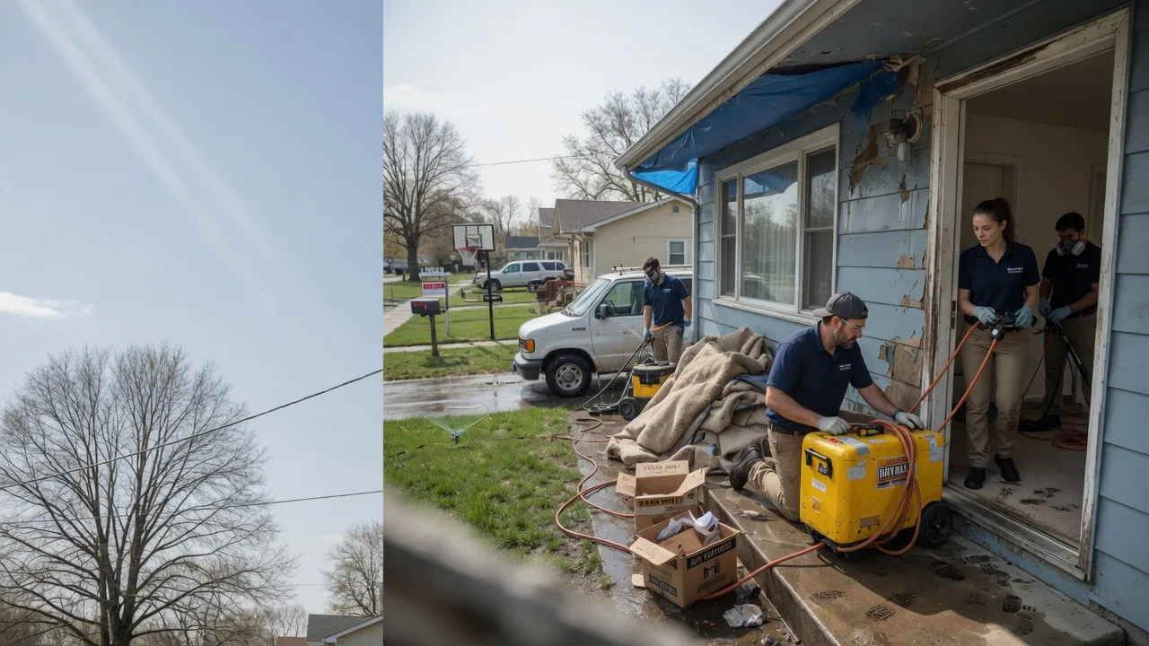 Basement Flood Cleanup in Ermine, KY near me